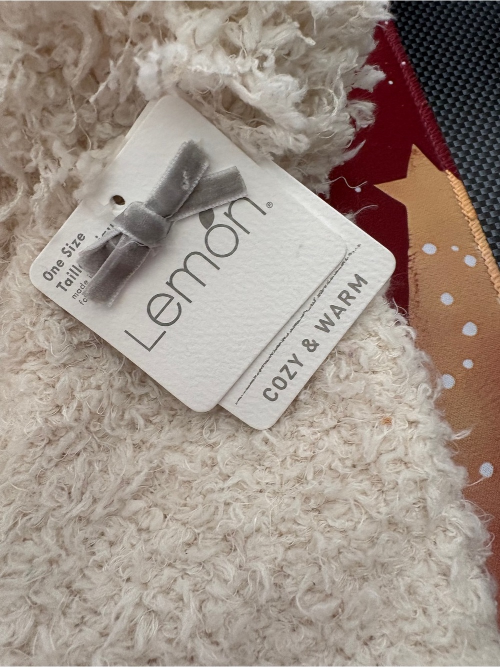 Lemon Cozy & Warm Cream Women’s hat